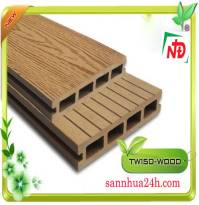 Sàn gỗ ngoài trời màu vàng