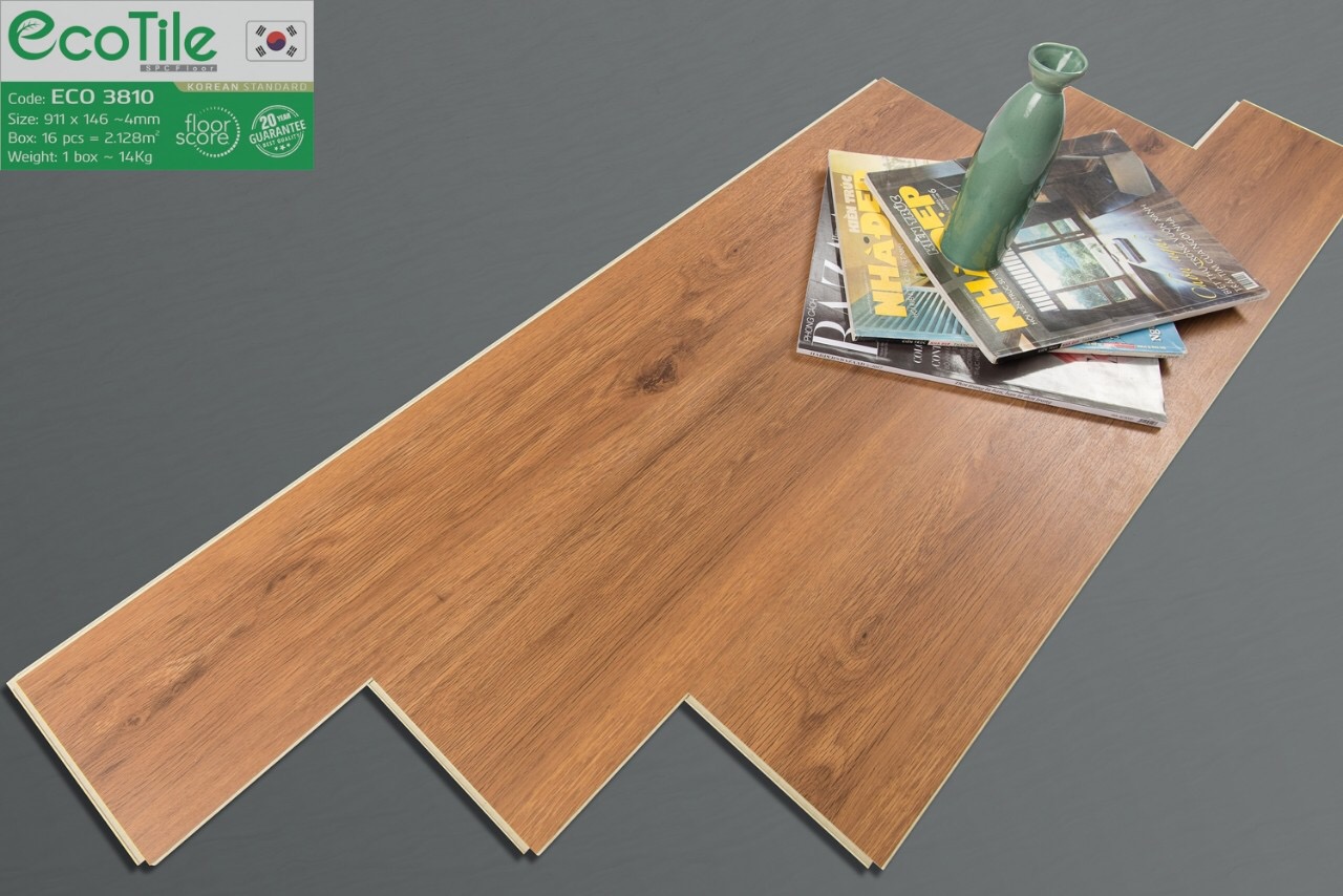 Sàn nhựa hèm khóa ECO mã  ECO 3810