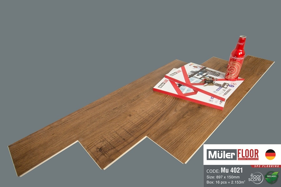 Sàn nhựa hèm khóa Muler Floor mã 4021