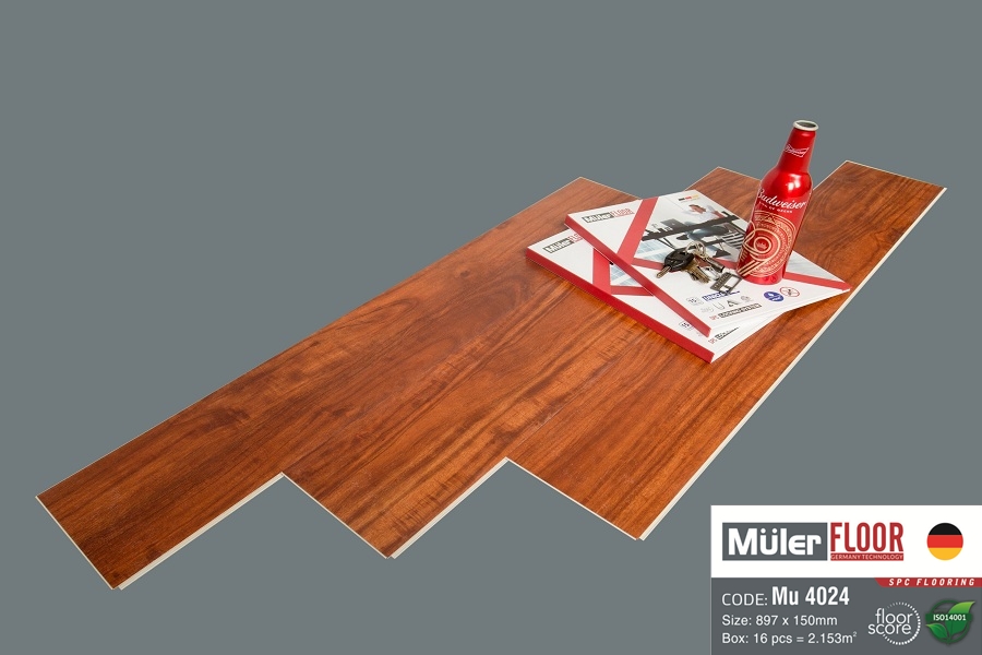 Sàn nhựa hèm khóa Muler Floor mã 4024