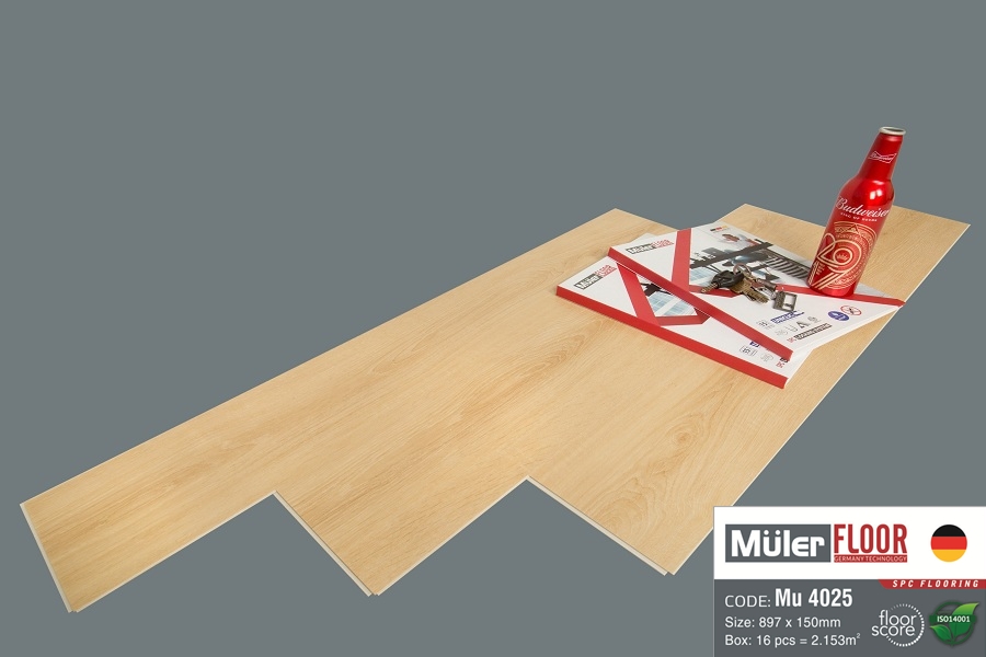 Sàn nhựa hèm khóa Muler Floor mã 4025
